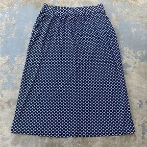 Women's Plus Size Double Slit Maxi Skirt with Pockets